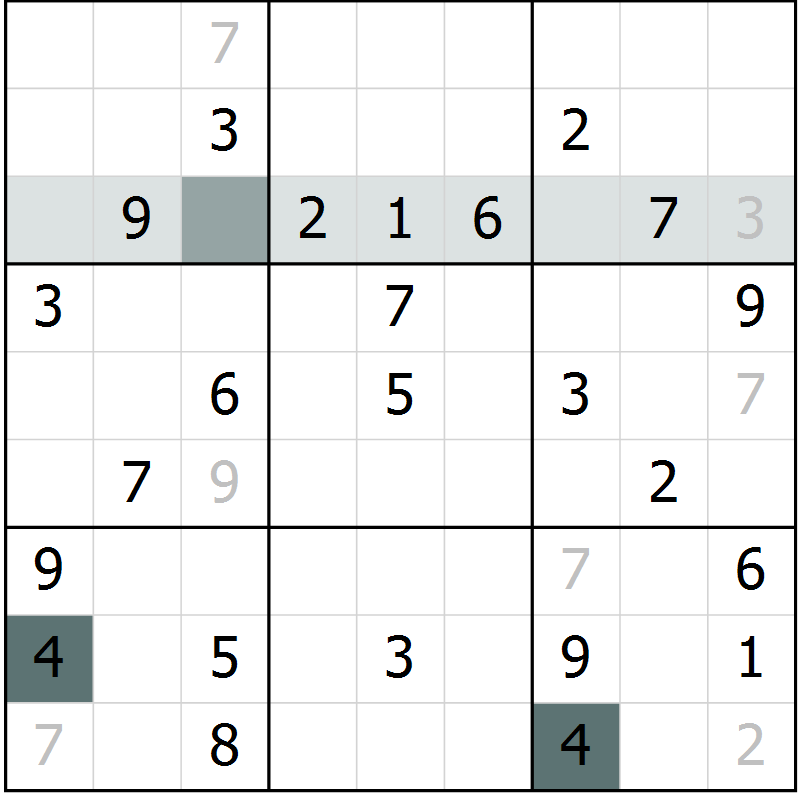 Position des candidats pour la solution de la Gr 63 page 65 du magazine de sudoku Expert n° 013