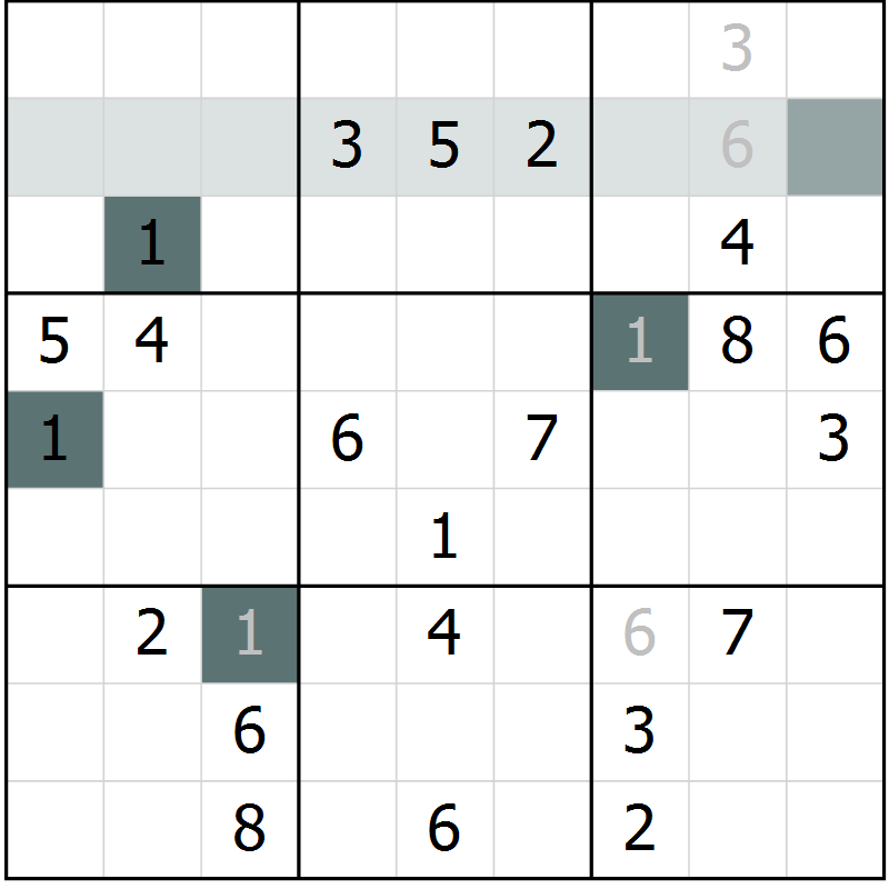Position des candidats pour la solution de la Gr 15 page 17 du magazine de sudoku Expert n° 016
