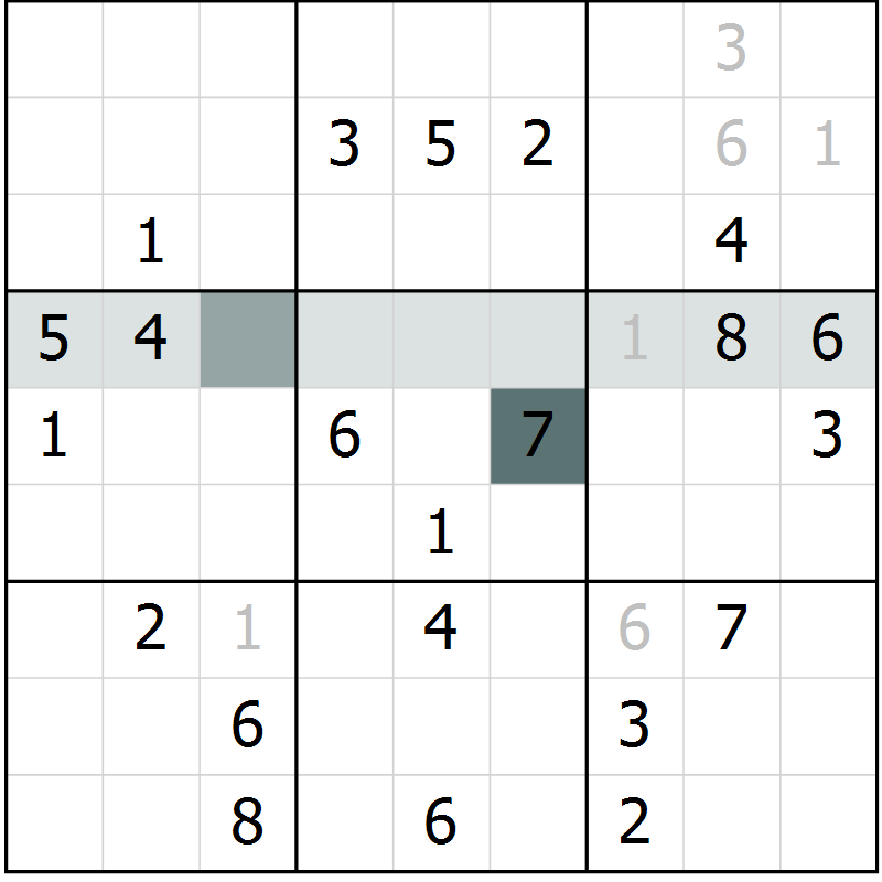 Position des candidats pour la solution de la Gr 15 page 17 du magazine de sudoku Expert n° 016