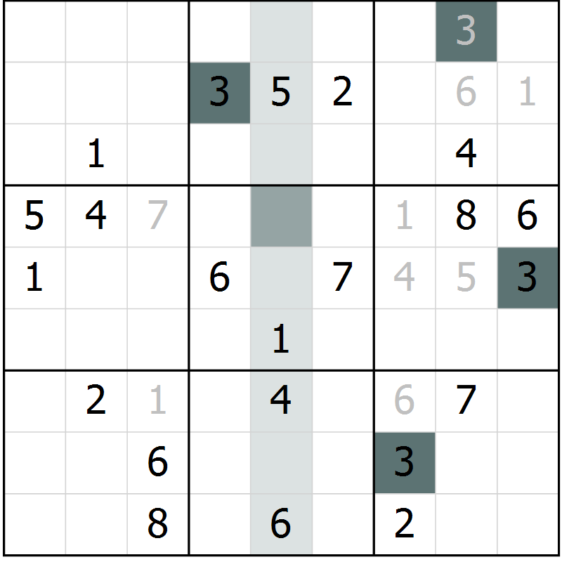 Position des candidats pour la solution de la Gr 15 page 17 du magazine de sudoku Expert n° 016