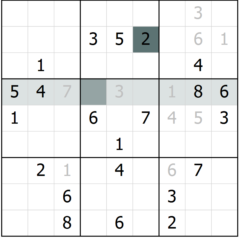 Position des candidats pour la solution de la Gr 15 page 17 du magazine de sudoku Expert n° 016
