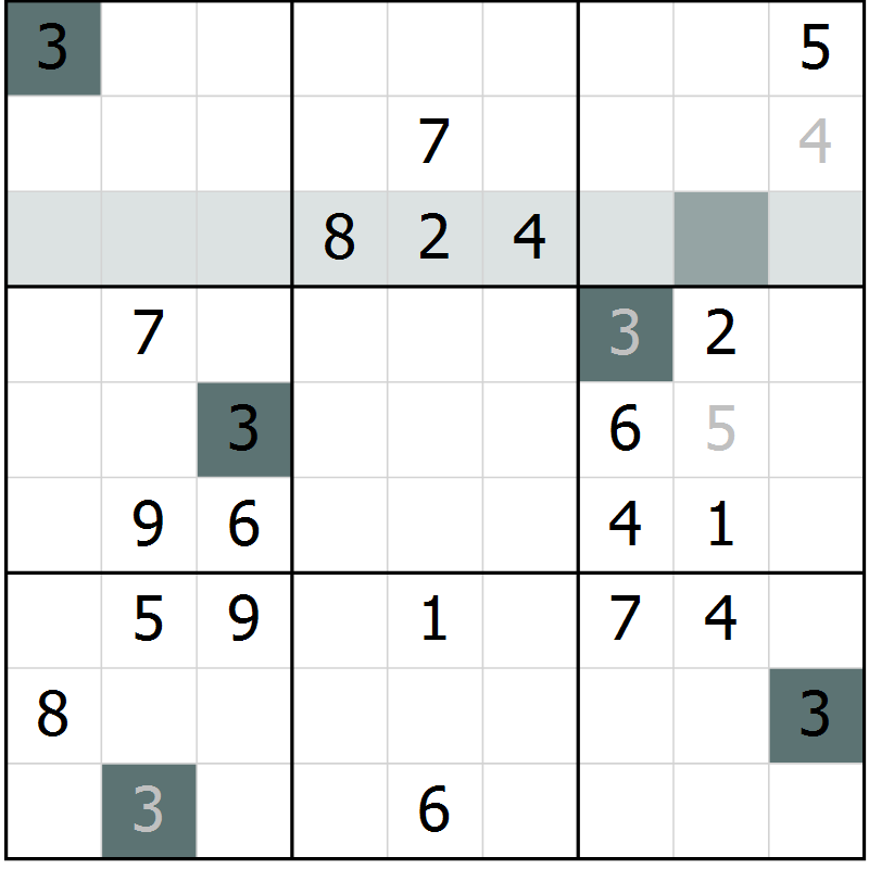 Position des candidats pour la solution de la Gr 40 page 42 du magazine de sudoku Expert n° 016