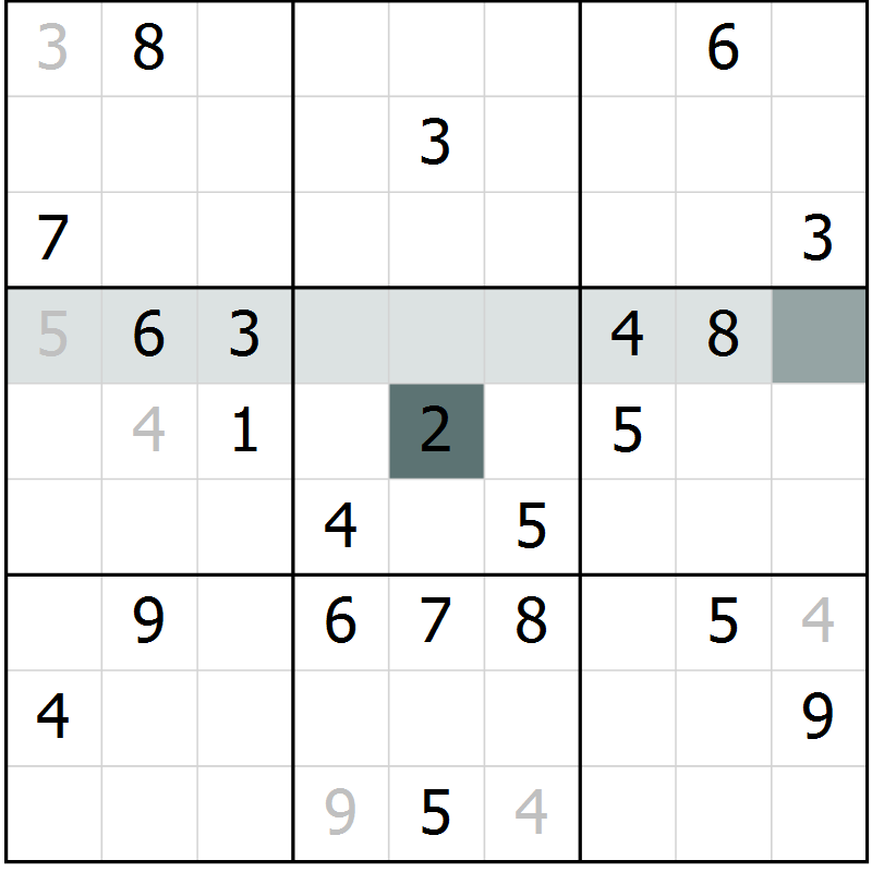 Position des candidats pour la solution de la Gr 41 page 43 du magazine de sudoku Expert n° 016