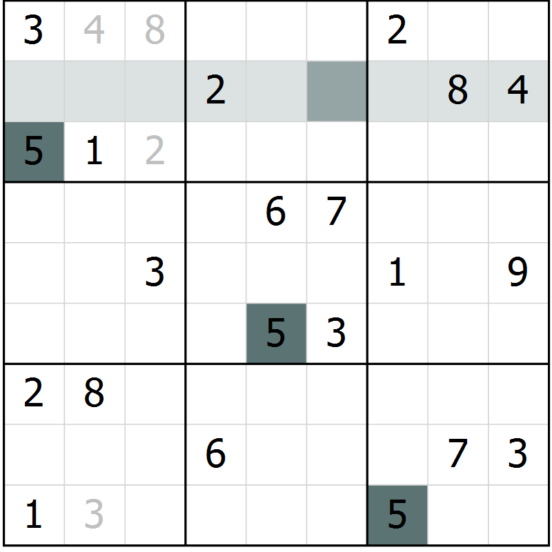 Position des candidats pour la solution de la Gr 66 page 68 du magazine de sudoku Expert n° 016