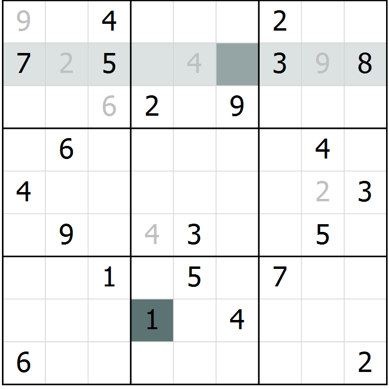 Position des candidats pour la solution de la Gr 37 page 39 du magazine de sudoku Expert n° 019