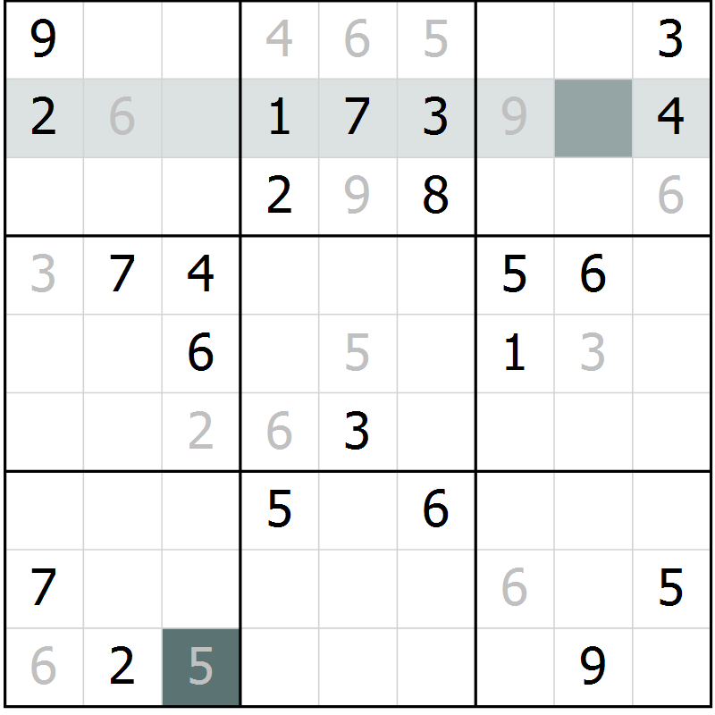 Position des candidats pour la solution de la Gr 12 page 14 du magazine de sudoku Expert n° 020