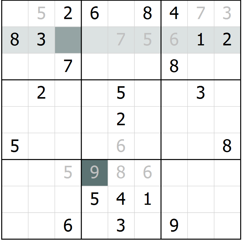 Position des candidats pour la solution de la Gr 30 page 32 du magazine de sudoku Expert n° 020