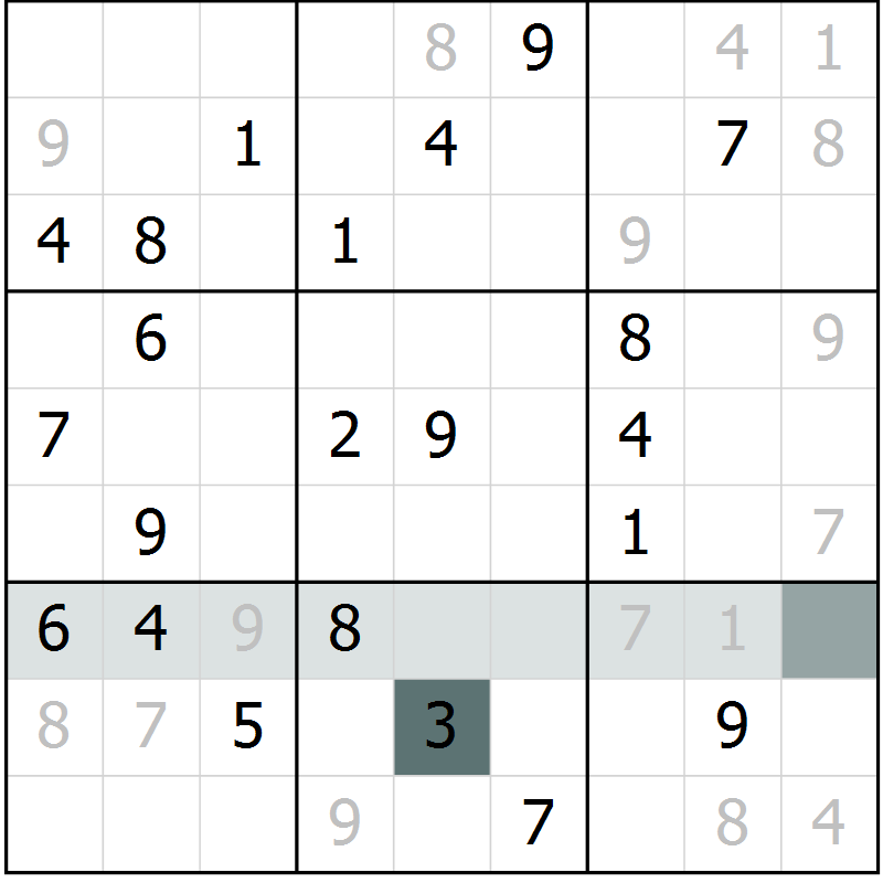 Position des candidats pour la solution de la Gr 37 page 39 du magazine de sudoku Expert n° 020