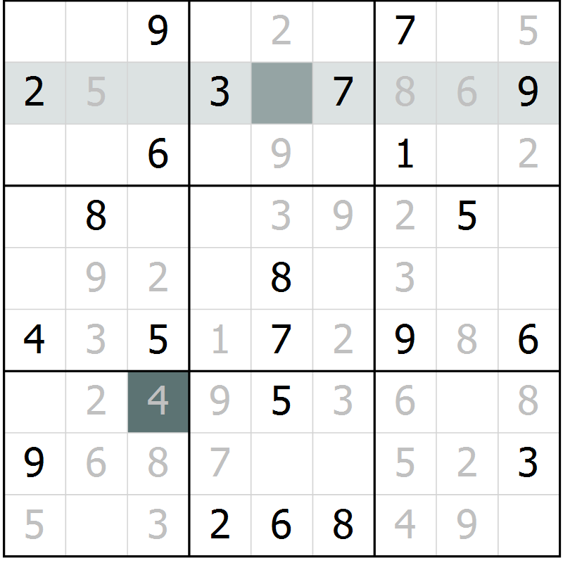 Position des candidats pour la solution de la Gr 38 page 40 du magazine de sudoku Expert n° 020
