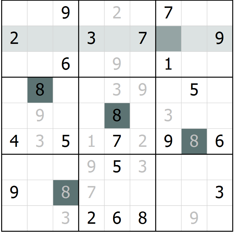 Position des candidats pour la solution de la Gr 38 page 40 du magazine de sudoku Expert n° 020