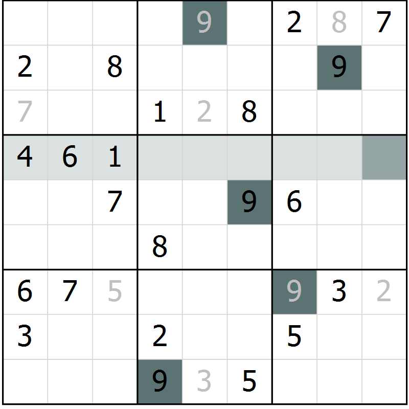 Position des candidats pour la solution de la Gr 40 page 42 du magazine de sudoku Expert n° 020