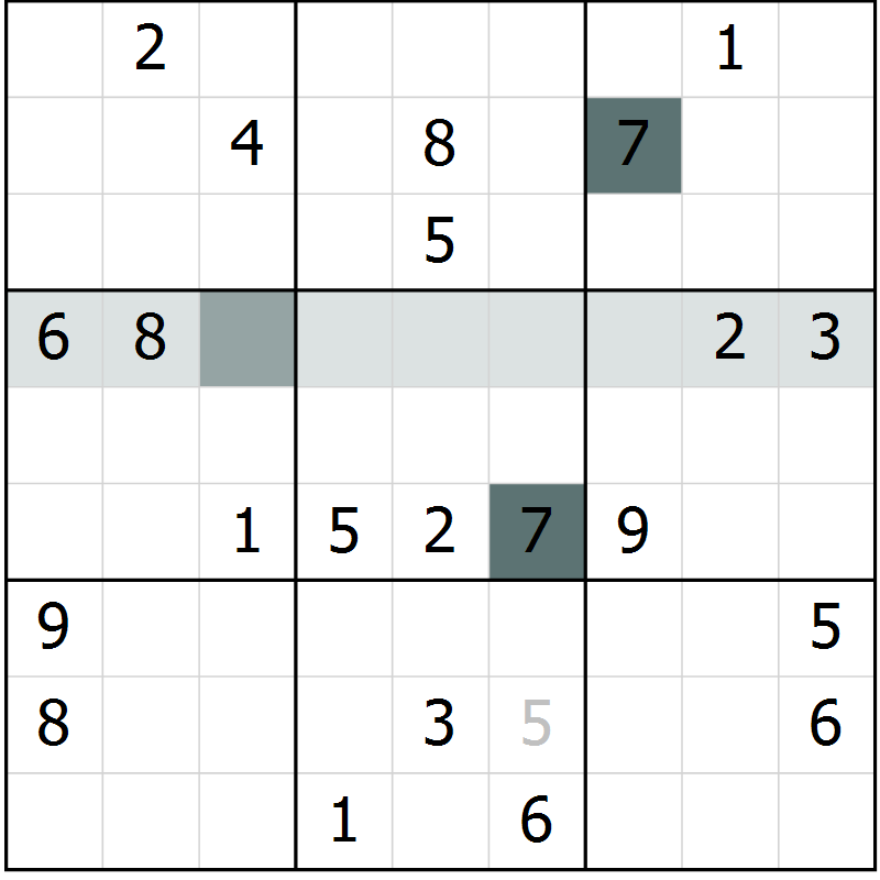 Position des candidats pour la solution de la Gr 41 page 43 du magazine de sudoku Expert n° 020