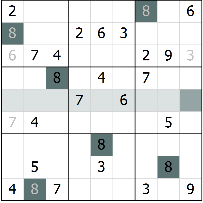 Position des candidats pour la solution de la Gr 47 page 49 du magazine de sudoku Expert n° 020