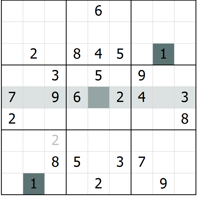 Position des candidats pour la solution de la Gr 51 page 53 du magazine de sudoku Expert n° 020