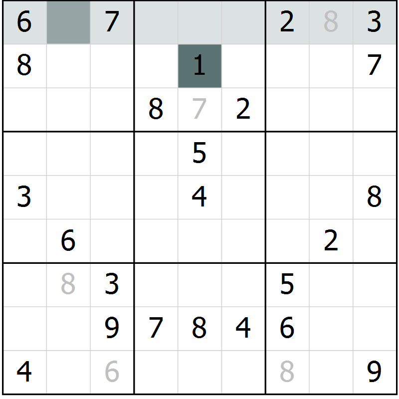 Position des candidats pour la solution de la Gr 60 page 62 du magazine de sudoku Expert n° 020