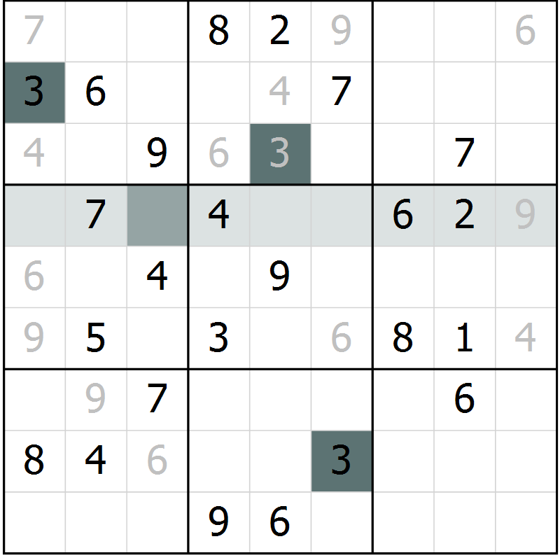 Position des candidats pour la solution de la Gr 68 page 70 du magazine de sudoku Expert n° 020