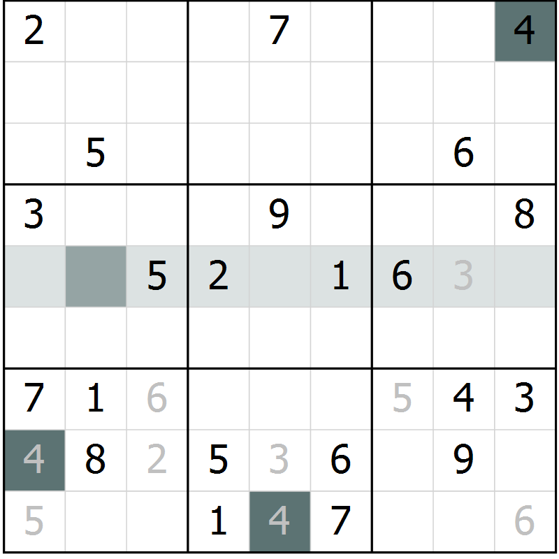 Position des candidats pour la solution de la Gr 17 page 19 du magazine de sudoku SUDOKU EXPERT n° 022