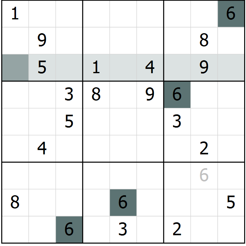 Position des candidats pour la solution de la Gr 22 page 24 du magazine de sudoku SUDOKU EXPERT n° 022