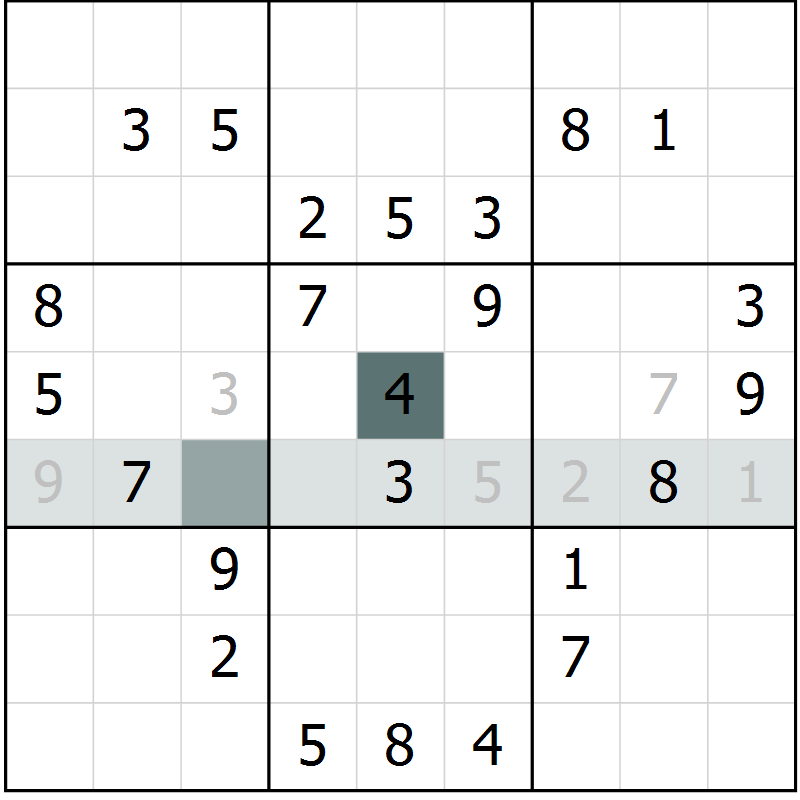 Position des candidats pour la solution de la Gr 45 page 47 du magazine de sudoku SUDOKU EXPERT n° 022