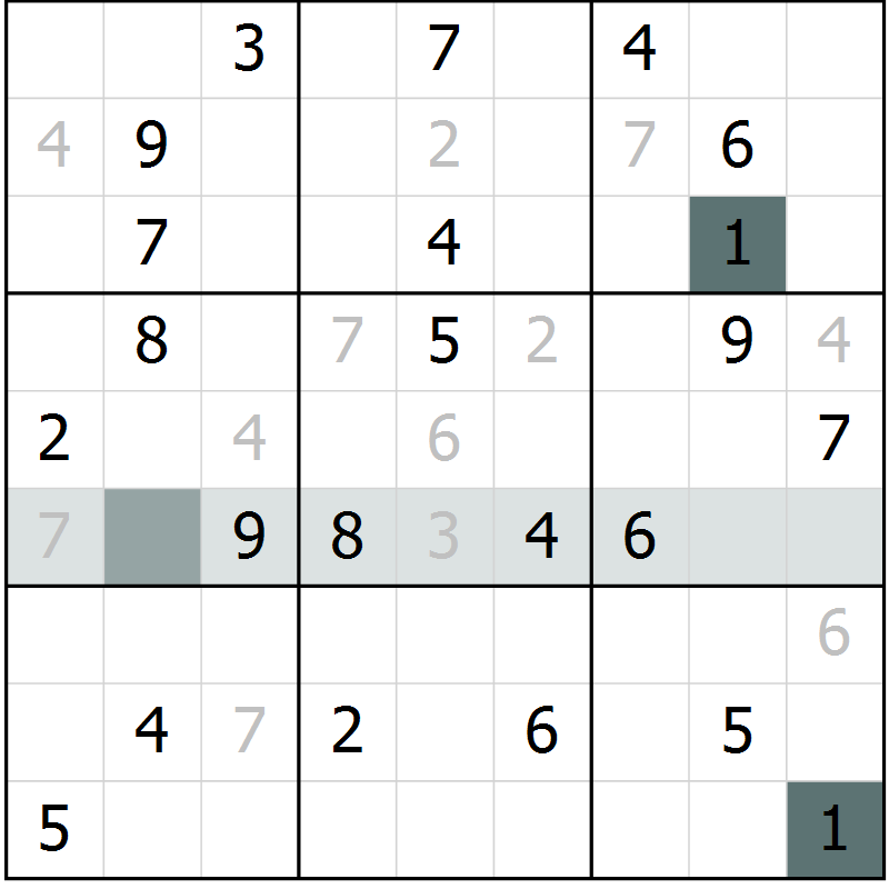 Position des candidats pour la solution de la Gr 50 page 52 du magazine de sudoku SUDOKU EXPERT n° 022