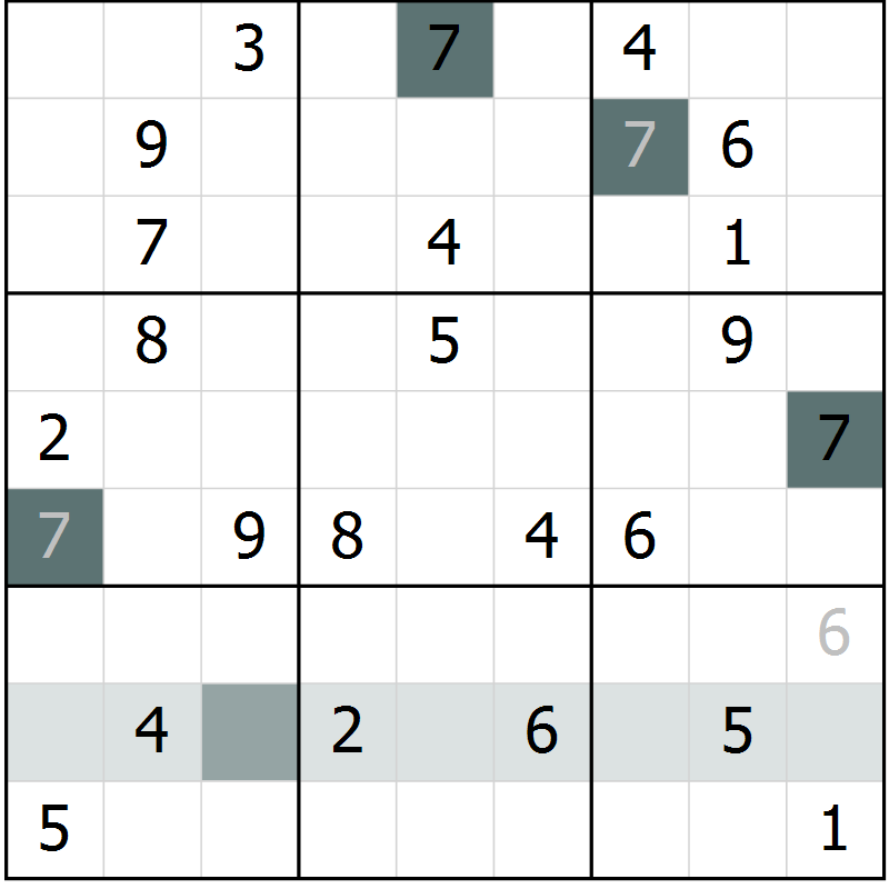 Position des candidats pour la solution de la Gr 50 page 52 du magazine de sudoku SUDOKU EXPERT n° 022