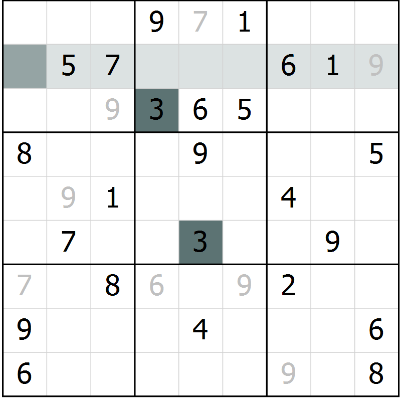 Position des candidats pour la solution de la Gr 72 page 74 du magazine de sudoku SUDOKU EXPERT n° 022