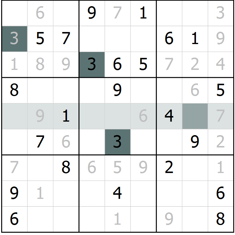 Position des candidats pour la solution de la Gr 72 page 74 du magazine de sudoku SUDOKU EXPERT n° 022