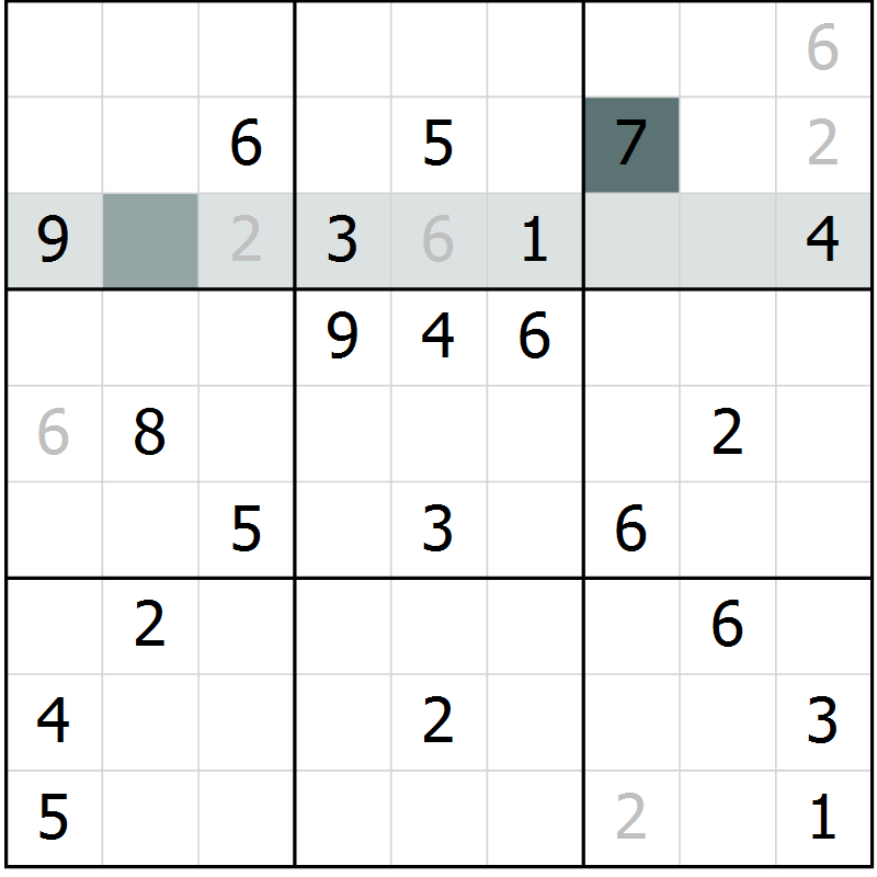 Position des candidats pour la solution de la Gr 38 page 41 du magazine de sudoku Extrême n° 038