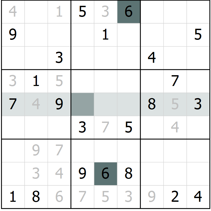 Position des candidats pour la solution de la Gr 21 page 24 du magazine de sudoku Extrême n° 042