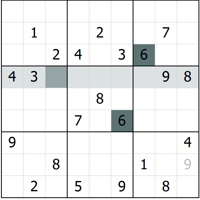 Position des candidats pour la solution de la Gr 3 page 6 du magazine de sudoku Extrême n° 042