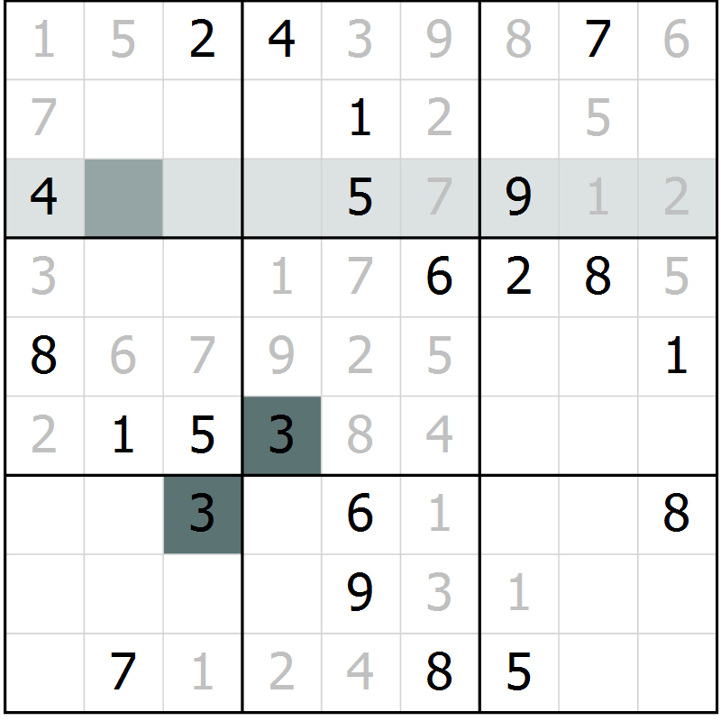Position des candidats pour la solution de la Gr 37 page 40 du magazine de sudoku Extrême n° 042