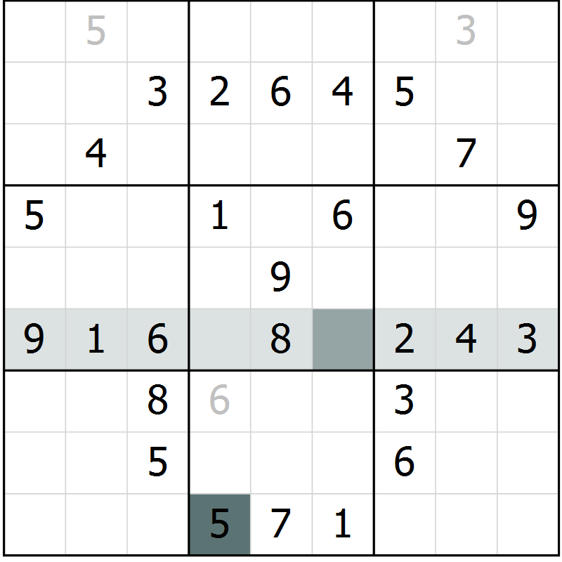 Position des candidats pour la solution de la Gr 68 page 71 du magazine de sudoku Extrême n° 042