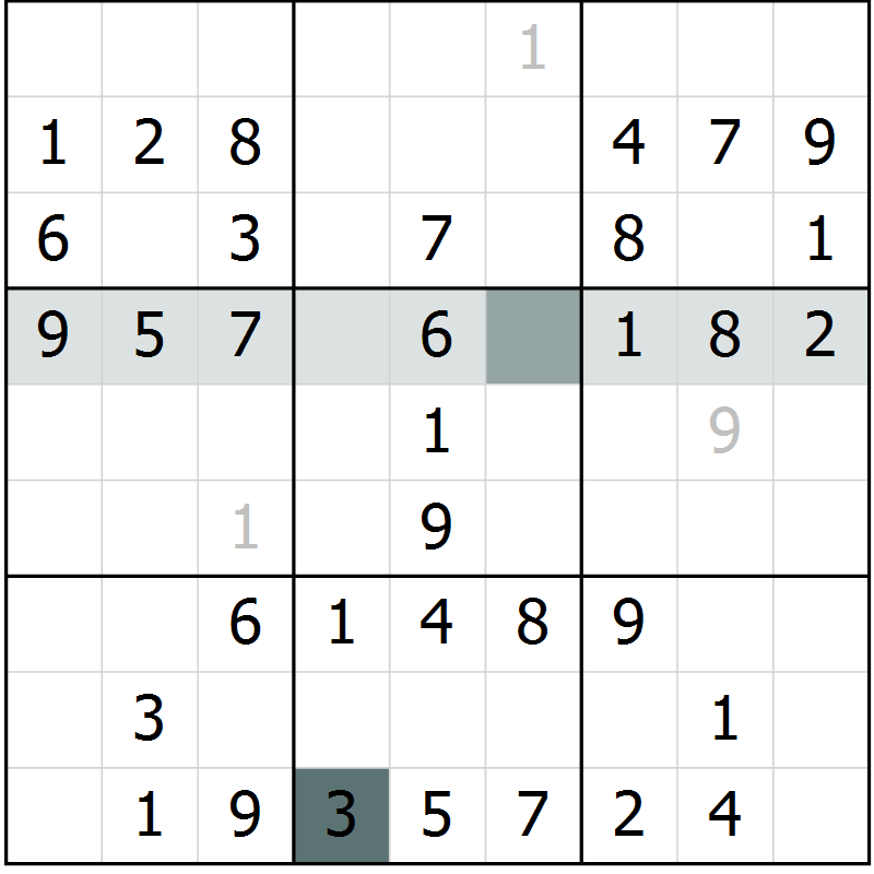 Position des candidats pour la solution de la Gr 39 page 41 du magazine de sudoku SUDOKU SUCCESS n° 022