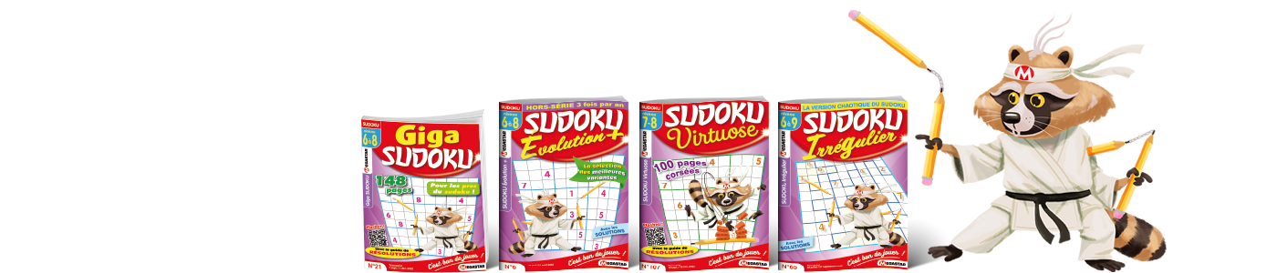 Sudoku niveau 7 à 8