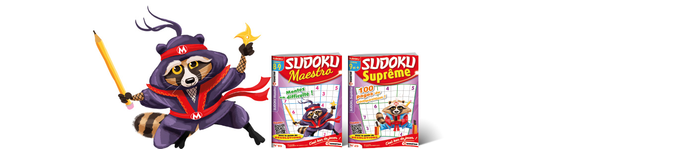 Sudoku niveau 9 et +