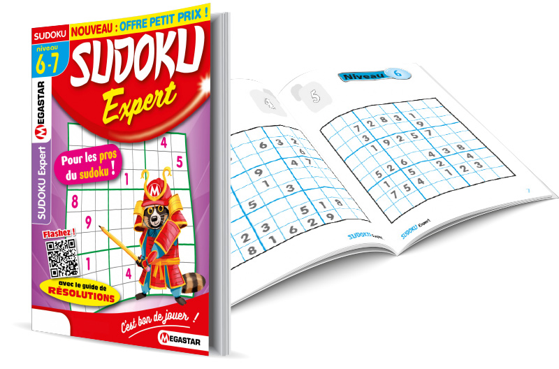 Magazine de jeux Sudoku Expert
