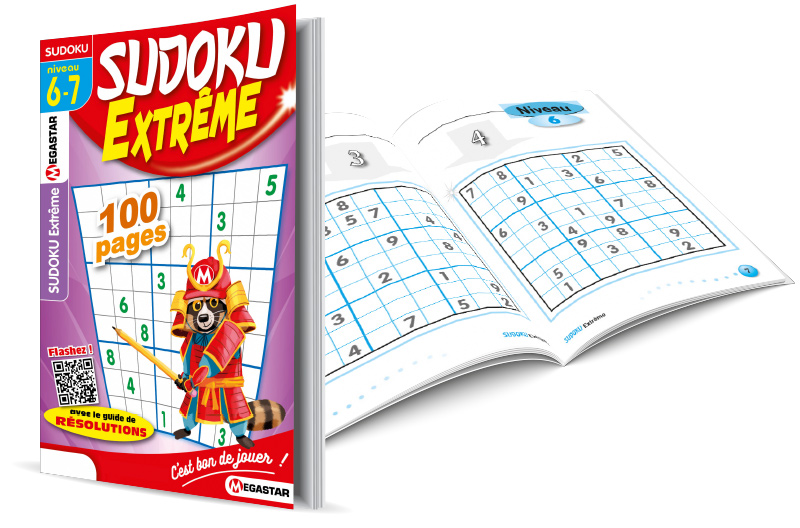 Magazine de jeux Sudoku Extrême