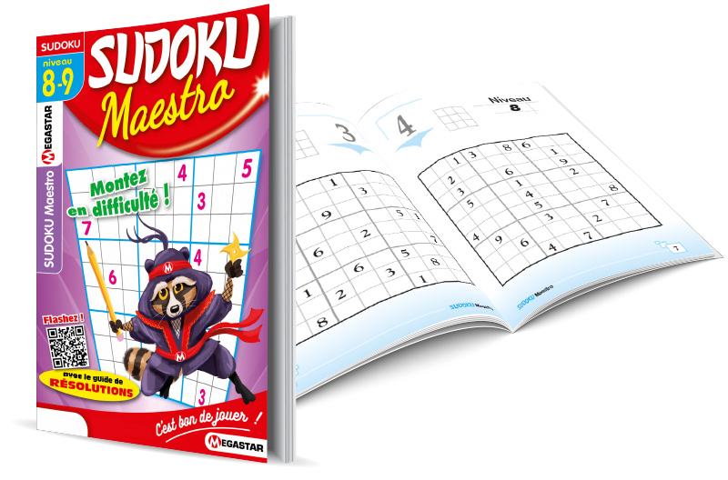 Magazine de jeux Sudoku Maestro