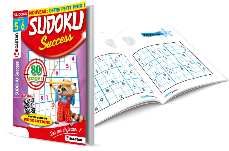 Magazine de jeux Sudoku Success
