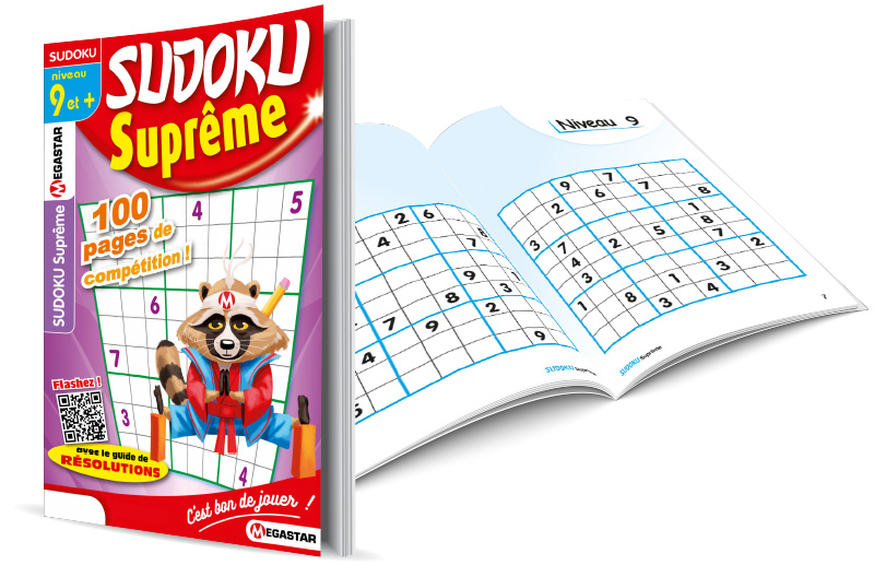 Magazine de jeux Sudoku Suprême